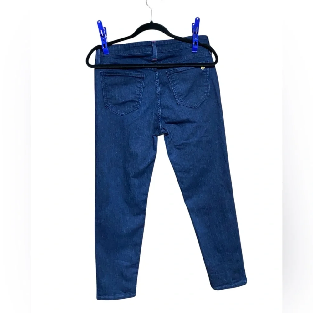 Kate Spade Broome Street Dark Wash Skinny Jeans Size 29‎ EUC Classic Chic